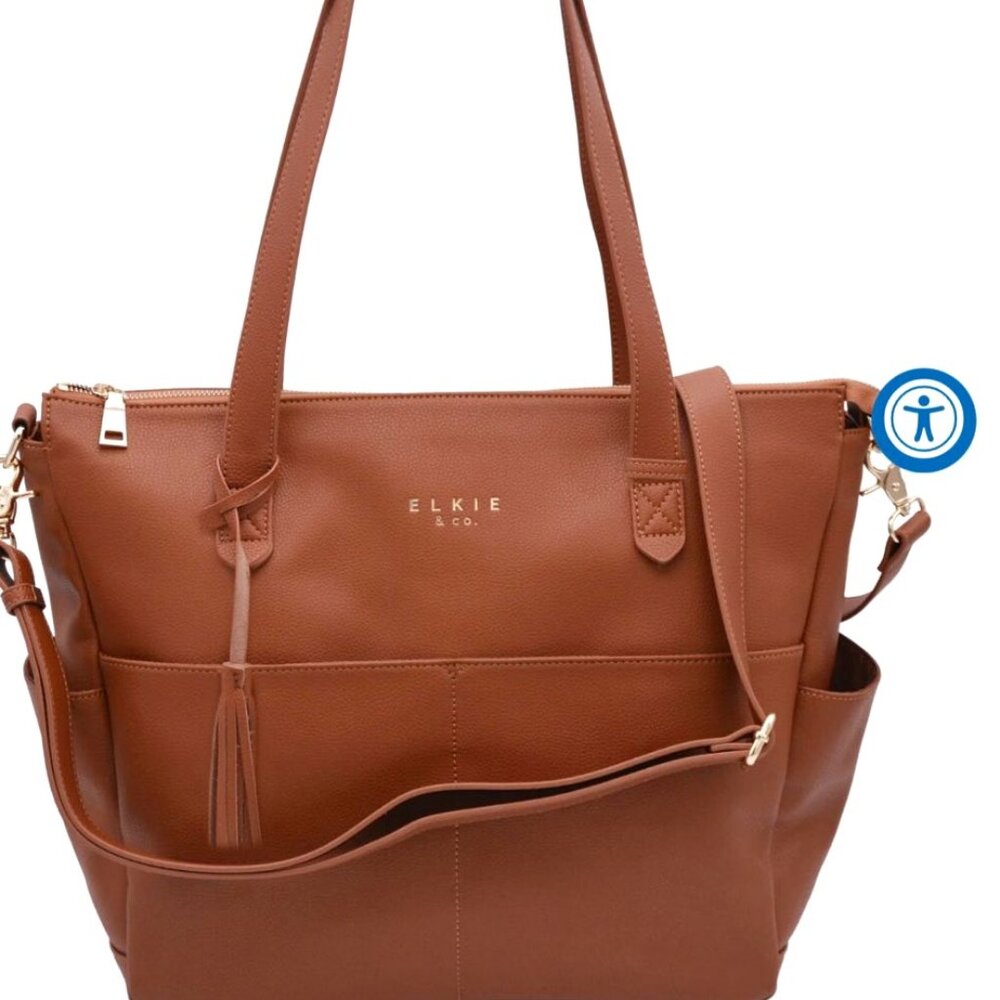 Elkie & Co Diaper Bag with Crossbody - The Aberdeen